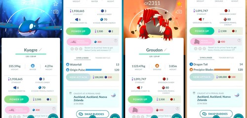 Kyogre groudon kalos go - kyogre,,