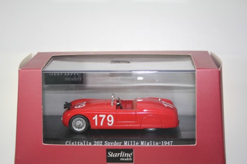 Starline models cisitalia 202 - starline,
