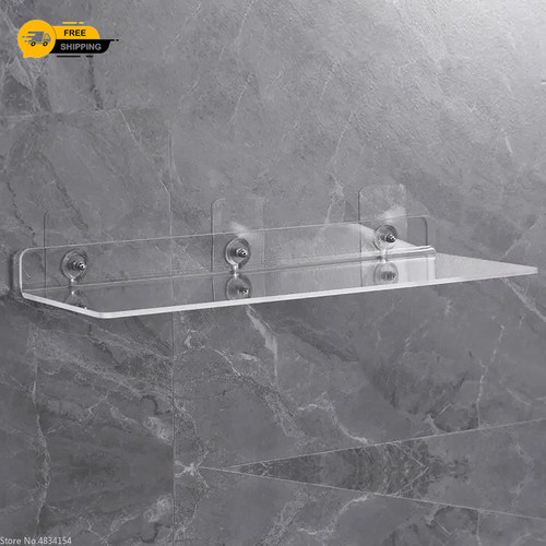 Acrylic wall mounted storage - wall,