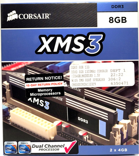 Corsair xms3 - xms3, gb