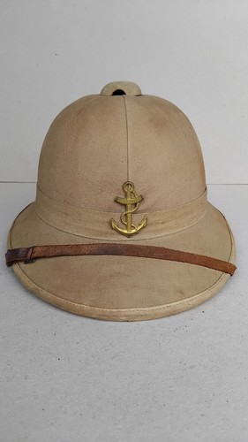 Casco elmetto coloniale antico