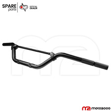 MANUBRIO STERZO CARBON LOOK PIEGA ALTA CON TRAVERSINO Ø22mm UNIVERSALE MOTO