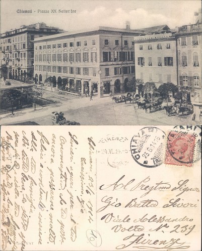 Chiavari 1914 meravigliosa - chiavari,