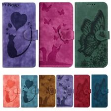 Flip Cover custodia in pelle Donna Gatti Farfalle x Iphone 15 16 14 13 12 11 Pro