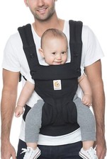 486 Ergobaby 360 Marsupio Ergonomico Tutte le Posizioni 12-45lbs 5,5-20,4kg Nero