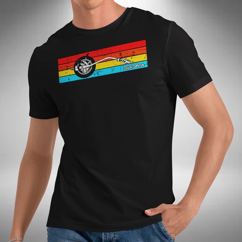 Deck arm shirt - deck, giradischi
