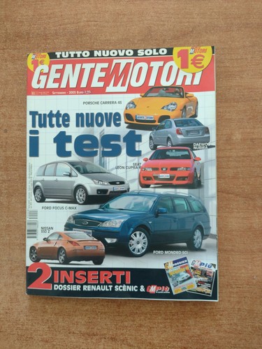 Gente motori settembre - gente,