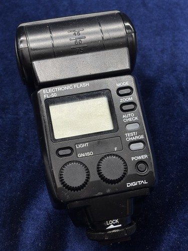 Olympus electronic flash 50 - olympus, fl-50