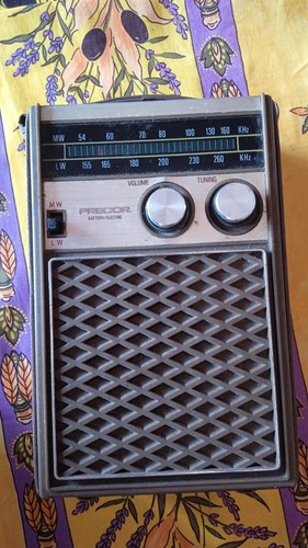 Radio precor vintage - radio,