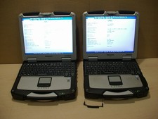 lot of 2 Panasonic Toughbook