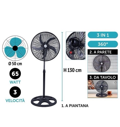 Ventilatore piantana in - ventilatore, a