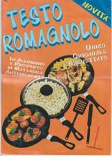 LIBRO MANUALE TESTO ROMAGNOLO UNICO ORIGINALE BREVETTATO PAG.4 FORMATO A4 C.FLES