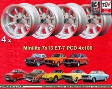 4 Cerchi BMW OPEL VW Minilite