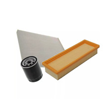 KIT 3 FILTRI TAGLIANDO FIAT GRANDE PUNTO 1.2 1.4 PUNTO EVO BENZINA