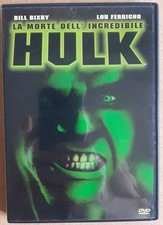 La morte dell'incredibile Hulk 1990 Raro Fuori Catalogo Bill Bixby Lou Ferrigno