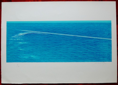 Piero guccione litografia - piero,