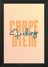 Carpe Fking Diem poster arte