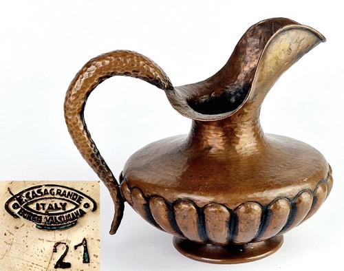 Egidio casagrande brocca vaso - brocca,