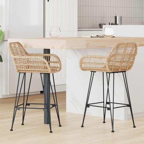 Sedia bar pcs rattan - da, 2