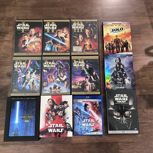 Star wars dvd - star, lot