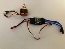 F15843/4 Jmt 920KV Cw Ccw Motore Brushless + esc +  controller test
