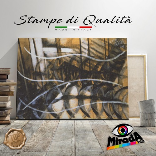 Quadro giacomo balla movimento - quadro,
