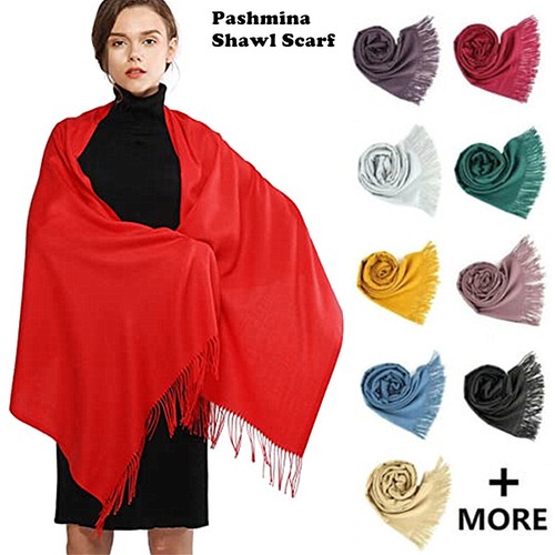 Sciarpa pashmina tinta - , unita