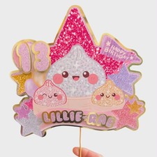 Cake Topper Gnocco Bambina