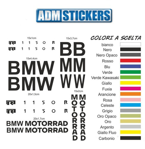 Kit adesivi stickers decoro - kit,