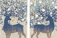 Set dipinti cervo IKEA -