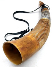 Vero toro vichingo che soffia