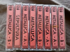 Cassette Metallica concerto