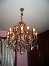 LAMPADARIO A GOCCE  12 LUCI 