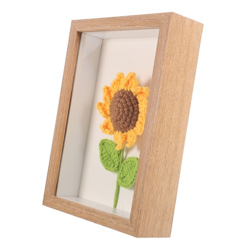 Girasole finto fiori uncinetto - girasole,