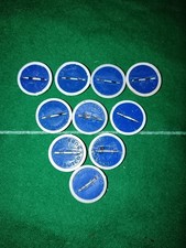 SUBBUTEO HW,SET DI 10 BASI BIANCHE SU INNER BLU