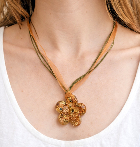 Collier con pendente - , a