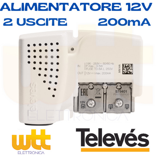 Televes 579401 alimentatore - televes,