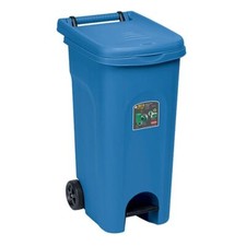 Pattumiera pedale ruote per