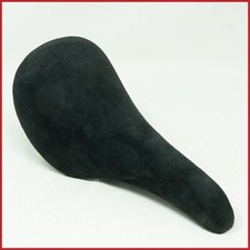 NOS ISCASELLE TORNADO SELLA IN PELLE NERA VINTAGE BICI DA CORSA STRADA VINTAGE