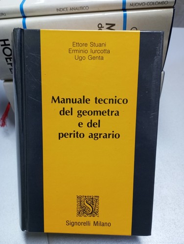 Manuale tecnico del geometra - tecnico,