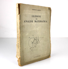 Libro LEZIONI DI ANALISI MATEMATICA Federigo Cerreti CISALPINO 1952 Geometria