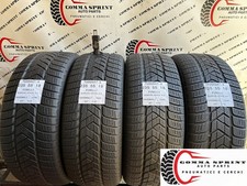 4 PNEUMATICI DI OCCASIONE 235/55/18 PIRELLI INVERNALI GOMME 235 55 18