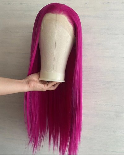 Parrucca cosplay rosa viola