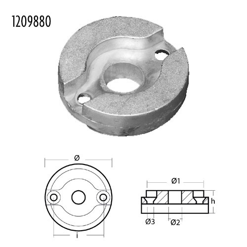 Tecnoseal 03506 anodo - 03506,