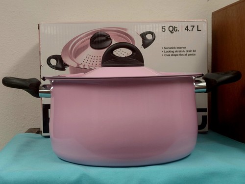 Pastiera antiaderente rosa