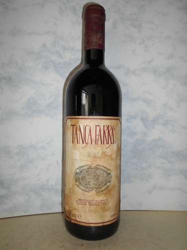 1985 sella mosca tanca farra - tanca,