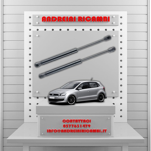 Pistoncini bagagliaio vw - 2,