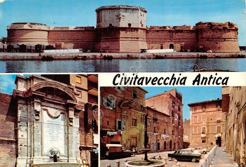 Cartolina civitavecchia antica - cartolina,