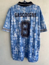 #8 MAGLIA CALCIO GASCOIGNE ENGLAND TERZA 1990 1992 REMAKE UMBRO TG XXL