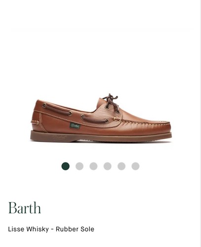 Scarpa barca paraboot - paraboot, barth